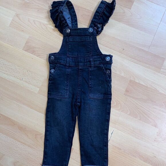 New Girls Overalls & Long Sleeved Shirt Bundle - Picture 14 of 16